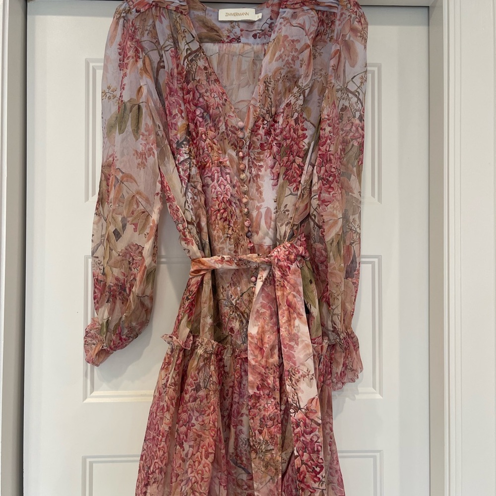 Zimmerman Mini Floral Dress